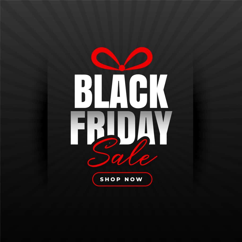 creative black friday sale poster design